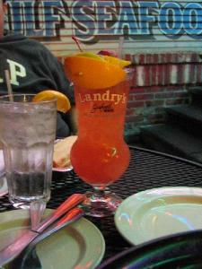 Landry's: Mai Tai drink